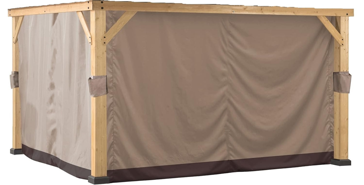 PureJoy universal replacement Shade (2-sides) for 12x12 ft Gazebo